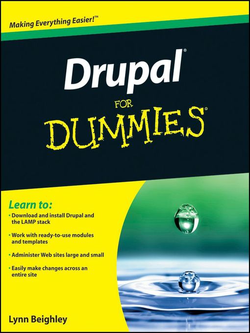 Title details for Drupal For Dummies by Lynn Beighley - Available